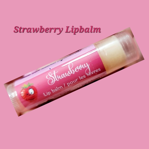 4 for $20 Strawberry Lip Balm For Sale! - Picture 5 of 6